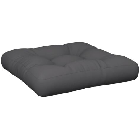 Coussin d'extérieur,Coussin de palette anthracite 50x50x12 cm tissu CFW193630 (1/5)