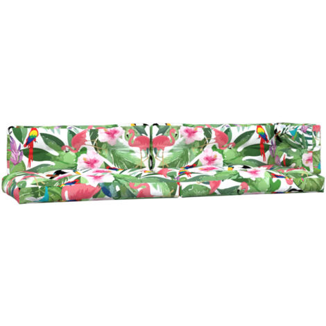 Coussin d'extérieur,Coussins de palette lot de 5 multicolore tissu CFW597908 (1/5)