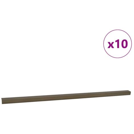 Nez de marche 10 pcs Marron 67 cm Aluminium CFW458894 (1/5)