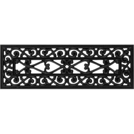 Marches d'escalier 10 pcs,Tapis d'escalier 25x75 cm caoutchouc CFW180415 (1/5)