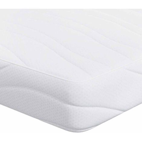 Matelas Blanc 180 x 200 cm Mousse à mémoire de gel CFW596671 (1/5)