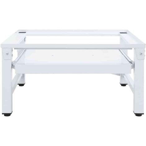 Socle pour machine à laver avec étagère coulissante Blanc CFW83648 (1/5)