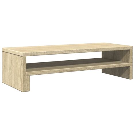 Support de moniteur Support d'écran chêne sonoma 54x22x15 cm bois d'ingénierie CFW59502 (1/5)