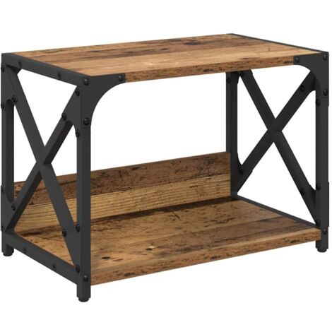 Support d'imprimante Bois Ancien 44 x 26 x 31.5 cm CFW35864 (1/5)
