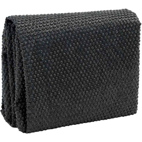 Couverture de piscine Noir 549 x 274 cm PE CFW91431