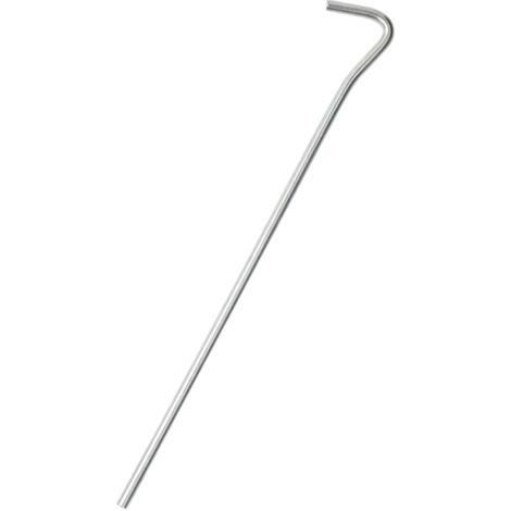 Piquets de tente 25 pcs 23 cm 5 mm acier galvanisé CFW39246 (1/5)