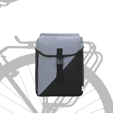 Sac à vélo Noir et gris 15.5 x 31.5 x 40 cm Polyester CFW57992 (1/5)
