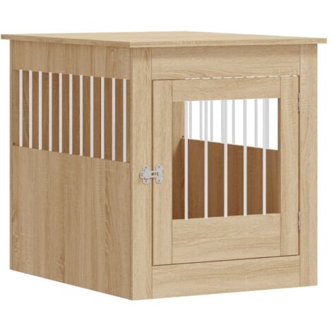 Meuble de cage pour chiens chêne sonoma 64,5x80x71 cm CFW99286