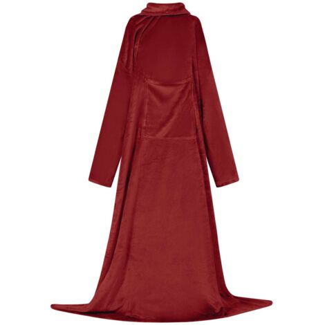 Snug Rug Deluxe en Polaire la Couverture avec Manches pour Adulte, mûre 60 x Porte, 214 x 152cm