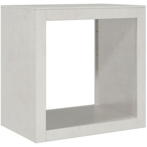 Porte-bûches Portant de bois de chauffage 60x40x60 cm acier inoxydable CFW40453 (1/5)