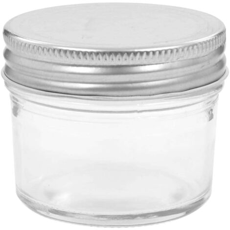 PEGANE Lot De 21 Couvercles Métalliques IRIOS 43 Mm – Argent, Stérilisables, à Capsule Flip – Pour Pots Et Bocaux