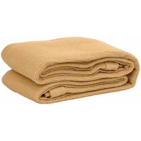Tapis de tente Tapis extérieur sable 200x200 cm PEHD CFW58027 (1/5)