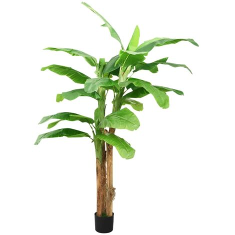 Bananier artificiel avec pot 300 cm Vert CFW86555