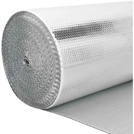 Réflecteur de chaleur pour radiateur Argent 1 x 15 m Aluminium CFW52205 (1/5)