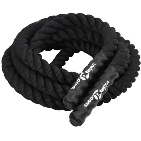 Corde De Combat Exersci Avec Kit De Fixation - 9 à 15 Mètres - NEUVE