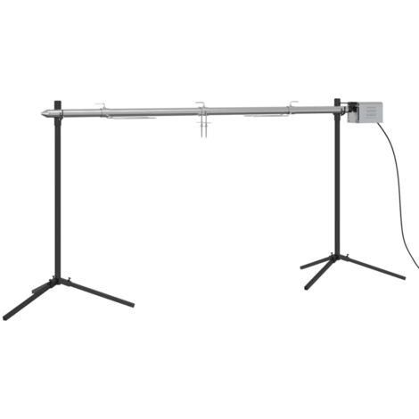 Barbecue automatique et moteur acier inoxydable 150x46,5x82,5cm CFW41065