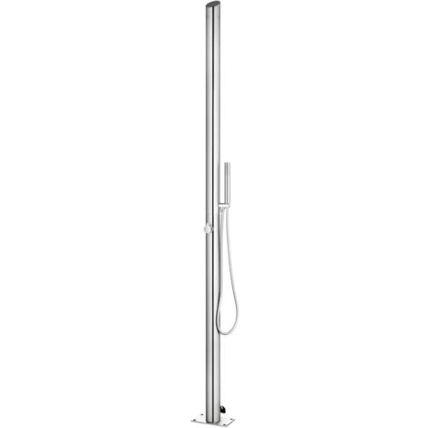 Douche de jardin 220 cm Acier inoxydable CFW38917