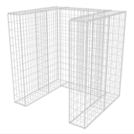 Panier de gabion,Mur en gabion simple Acier 110 x 100 x 120 cm648685 CFW18223 (1/5)