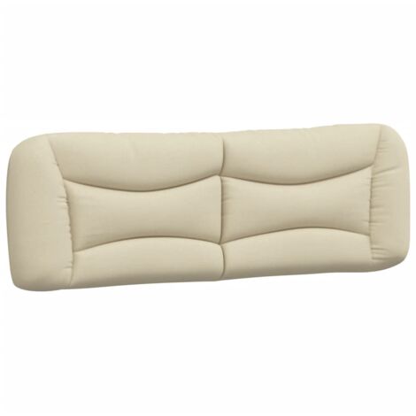 Coussin de tête de lit Hvar crème 160 cm tissu CFW94621 (1/5)