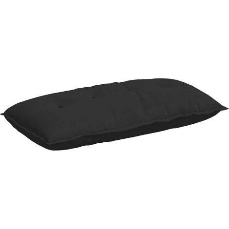 Coussin de Dos Noir 100 x 50 cm Tissu en microfibre CFW19304 (1/5)