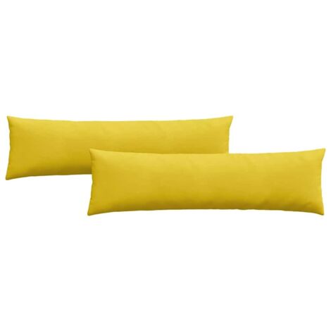 Coussins de canapé 2 pcs Jaune 145 x 40 cm CFW54119 (1/5)