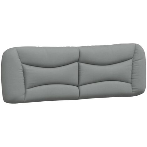 Coussin de tête de lit Hvar gris clair 160 cm tissu CFW10374 (1/5)