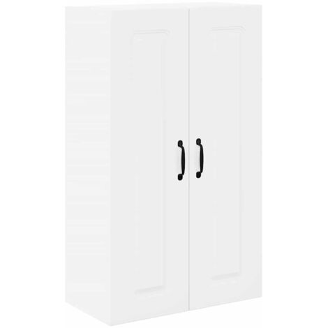 Meuble mural de cuisine，Armoire de cuisine Blanc brillant 60 x 31 x 100 cm CFW70170