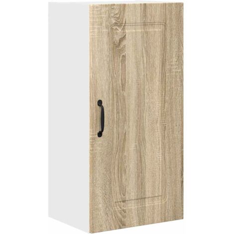 Meuble mural de cuisine,Armoire de cuisine avec porte Chêne Sonoma 40 x 31 x 80 cm CFW81883 (1/5)