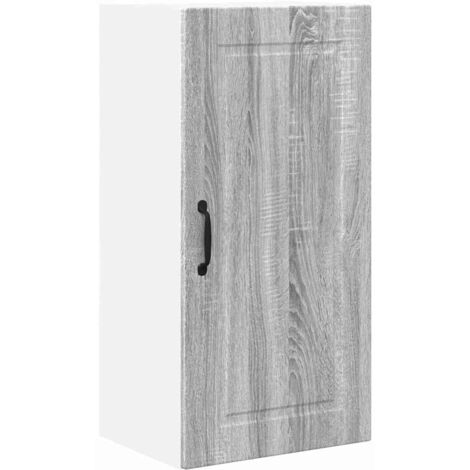 Meuble mural de cuisine,Armoire de cuisine avec porte Gris Sonoma 40 x 31 x 80 cm CFW31520 (1/5)