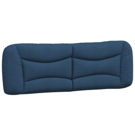 Coussin de tête de lit Hvar bleu 160 cm tissu CFW17657 (1/5)