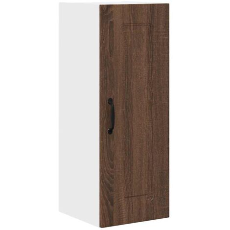 Meuble mural de cuisine,Armoire de cuisine avec étagère Chêne brun 30 x 31 x 80 cm CFW89629 (1/5)