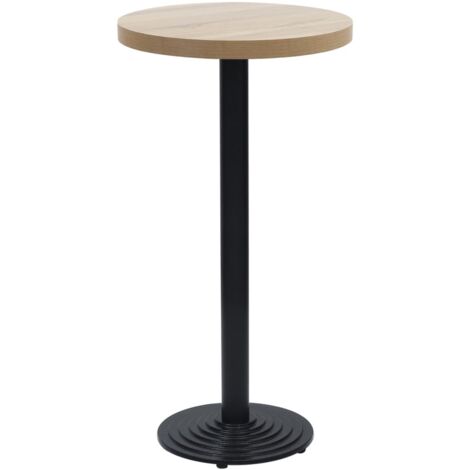 Pied de meuble,Pied de table de bistro noir Ø43x107 cm fonte CFW66828 (1/5)