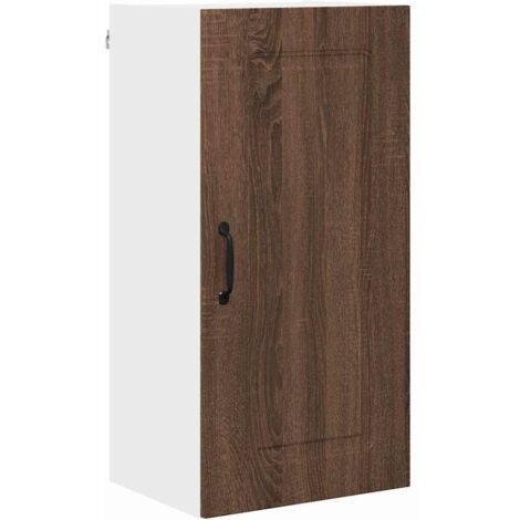 Meuble mural de cuisine,Armoire de cuisine avec étagère Chêne brun 40 x 31 x 80 cm CFW78278 (1/5)
