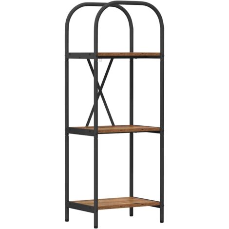 Étagères de rangement,Étagère Bois ancien 40 x 30 x 109 cm Bois d'ingénierie CFW66948 (1/5)
