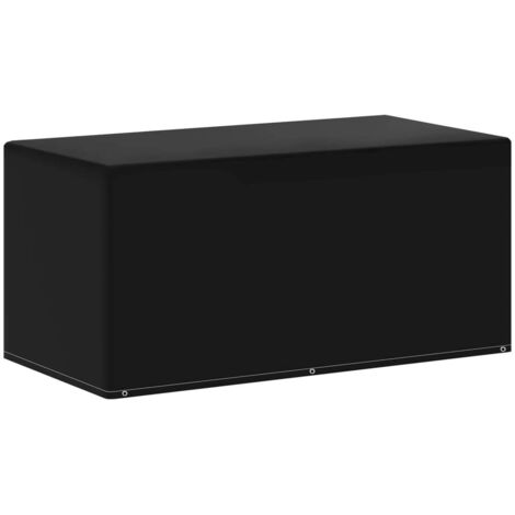 Housse Table Jardin 240x80x80cm - Bâche Protection Meubles Extérieur Imperméable Oxford 600D Noir