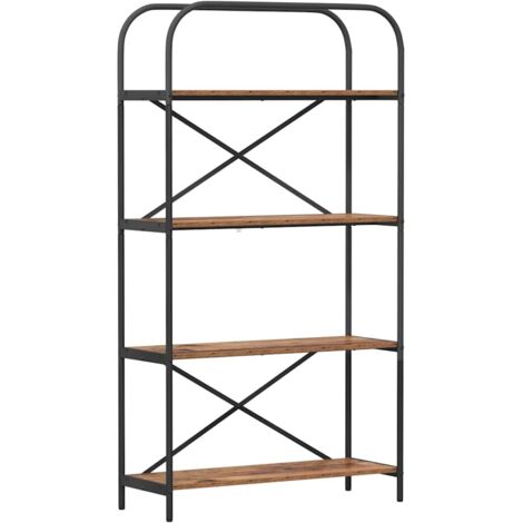 Étagères de rangement,Étagère Bois ancien 80 x 30 x 146 cm Bois d'ingénierie CFW63159 (1/5)