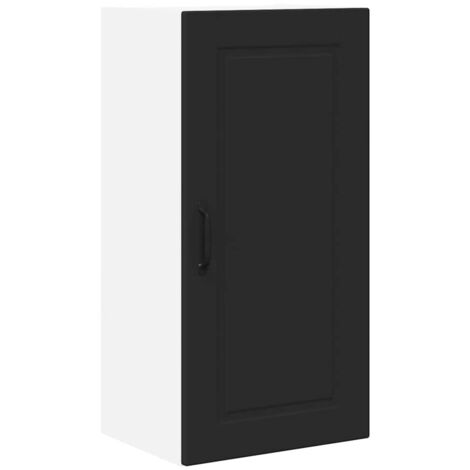 Meuble mural de cuisine,Armoire de cuisine Noir 40 x 31 x 80 cm Bois d'ingénierie CFW63331 (1/5)