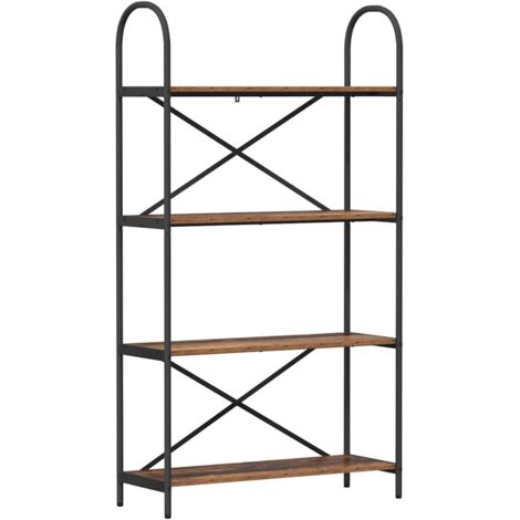 Étagères de rangement,Étagère Bois ancien 80 x 30 x 146 cm Bois d'ingénierie CFW33648 (1/5)