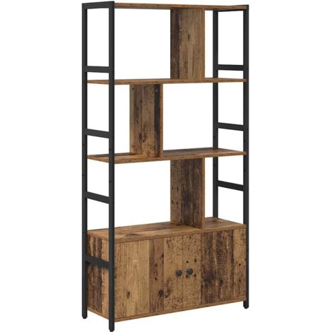 Étagères de rangement,Étagère Bois ancien 80 x 30 x 155.5 cm Bois d'ingénierie CFW10149 (1/5)