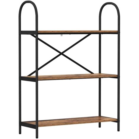 Étagères de rangement,Étagère Bois ancien 80 x 30 x 109 cm Bois d'ingénierie CFW17698 (1/5)