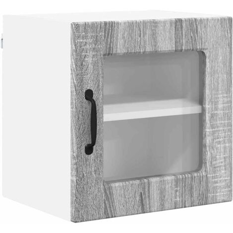 Meuble mural de cuisine，Armoire de cuisine avec porte Gris Sonoma 40 x 31 x 40 cm CFW25569 (1/5)