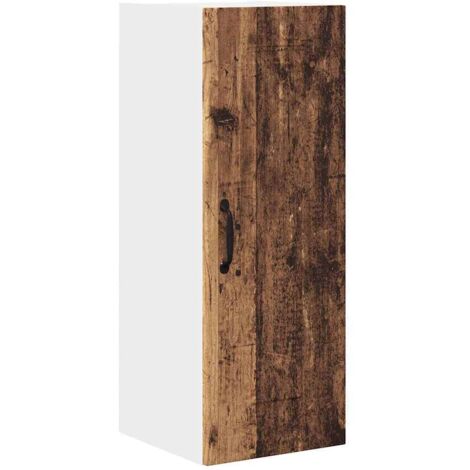 Meuble mural de cuisine,Armoire de cuisine avec porte Bois Ancien 30 x 31 x 80 cm CFW83702 (1/5)