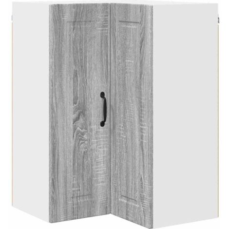 Meuble mural de cuisine,Armoire de cuisine avec porte Gris Sonoma 57 x 57 x 80 cm CFW22282 (1/5)