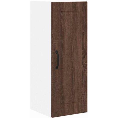 Meuble mural de cuisine,Armoire de cuisine avec étagère Chêne brun 30 x 31 x 80 cm CFW45686 (1/5)