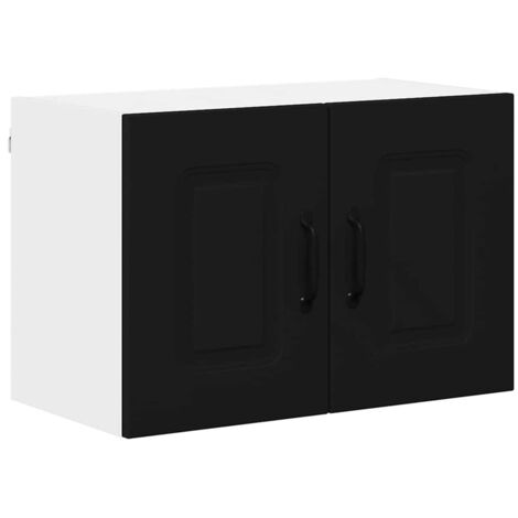 Meuble mural de cuisine,Armoire de cuisine Noir 60 x 31 x 40 cm Bois d'ingénierie CFW44969