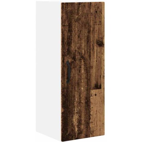 Meuble mural de cuisine,Armoire de cuisine avec porte Bois Ancien 30 x 31 x 80 cm CFW87725 (1/5)