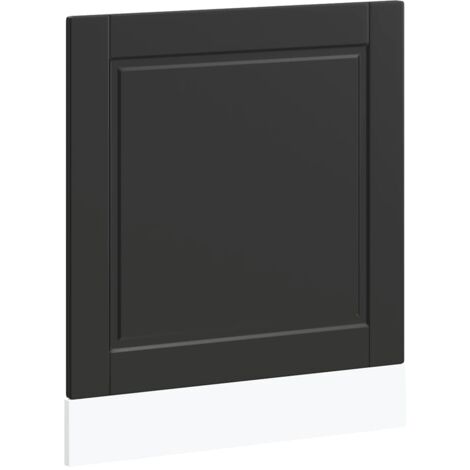 Panneau de lave-vaisselle Porto noir 60x1,5x67 cm CFW65745