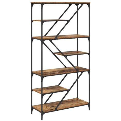 Étagères de rangement,Étagère Bois Ancien 91 x 36 x 176 cm Bois d'ingénierie CFW63527 (1/5)
