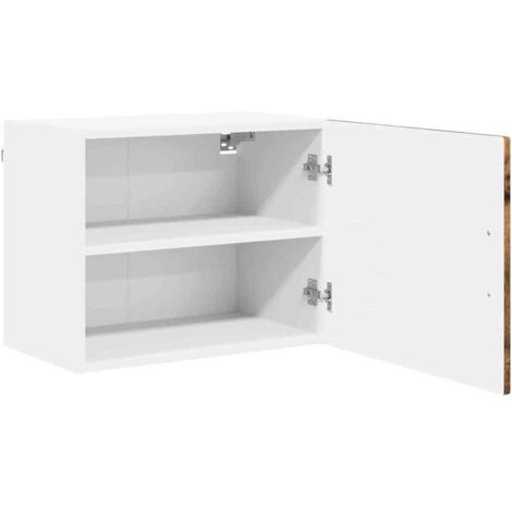Meuble mural de cuisine，Armoire de cuisine 2 pcs Bois Ancien 50 x 31 x 40 cm CFW91592 (1/5)