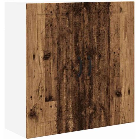 Meuble mural de cuisine,Armoire de cuisine avec porte Bois Ancien 80 x 31 x 80 cm CFW99150 (1/5)